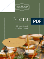 MENU - FINGER FOOD & COFFEE BREAK (Final)