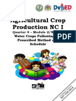 Agricultural Crop Production NC I