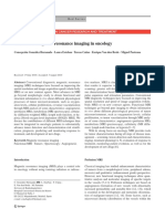 The Role of Magnetic Resonance Imaging in Oncology