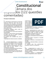 Direito Constitucional para Ufrj e Camara Dos Deputados