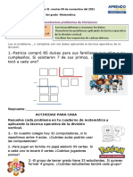 09-11 Ficha de Matemáticas Resolvemos Problemas de Divisiones