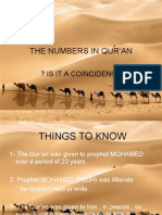 The Numbers in Qur'an