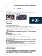 El Estres Como Factor de Riesgo Que Afecta La Conduccion