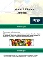 Aula 01 Introdução À Técnica Dietética