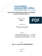 Formato de Informe de Laboratorio Fisica I