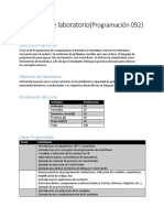 Programa de Laboratorio