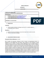 Informe de Laboratorio Hidrogeno