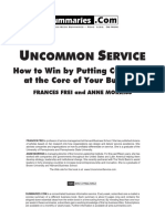 Uncommon Service