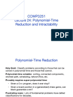 S24 Polynomial-不rffcTime Reductions and Intractability