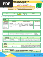 1° SESIÓN DE APRENDIZAJE SESIÓN 1-SEM.1-EXP.3-CyT