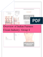 Overview of Indian Fairness Cream Industry-Group 4