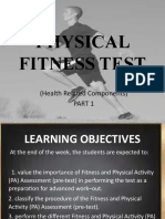 Lesson 7. PHYSICAL FITNESS TEST L3