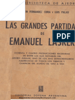 Las Grandes Partidas de Emanuel Lasker