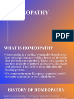 Homeopathy