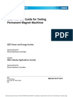 (IEEE) Trial Use Guide For Testing Permanent Magnet Machines