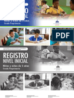 Registro Inicial 5 Anos