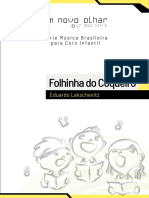 UNO - Folhinha Do Coqueiro - Eduardo Lakschevitz - Serie Musica Brasileira para Coro Infantil