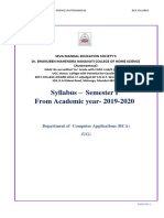 Vishmay BCA Syllabus Semester I