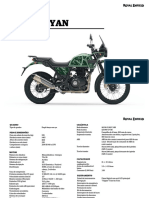 Himalayan Specifications Portuguese