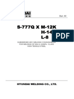 S-777Q X M-12K H-14 L-8: Hyundai Welding Co., LTD