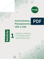 Módulo 1 - Políticas Públicas e Planejamento Governamental