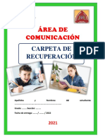 1º Carpeta de Recuperación Comunicación. 3 Competencias