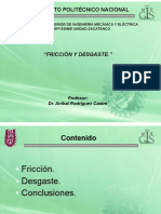 Friccion y Desgaste