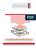 Modulo 5 Vicios de Expresión