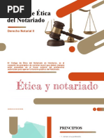 Código de Ética Del Notariado