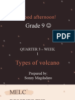 Week 1 - Volcanoes and Types