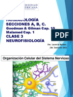 Farmacología UPANA Clase 3 2023 Neurofisiología