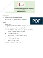 Tutorial 5 Solution - Topic 3 - PDEs - ans-Q1-Q4