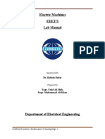 EEE371 Electric Machines Update