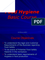 Food Hygiene Basic Course