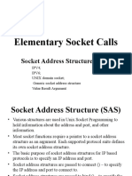 Unit4 Elementary Socket Calls