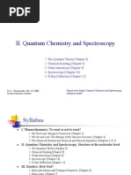 II. Quantum Chemistry and Spectros