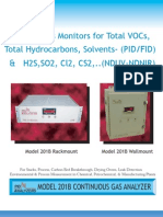 Model 201B PID FID NDUV 511