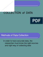 Collection of Data