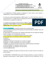 Normas para Elaborao Da Dissertao Do PPGCFL