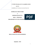 Selection of The Type of Dam & Their Classification