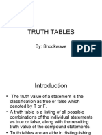 Truth Tables