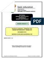 Physical Sciences p2 Nov 2019 Memo