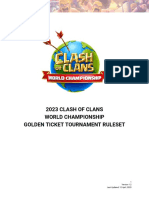 2023 Clash of Clans World Championship Golden Ticket Tournament Ruleset