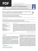 Study On The Influence of Compound Rust Inhibitor On Corrosion of Steel Bars in Chloride Concrete by Electrical Parameters