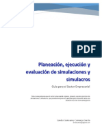 Guía para Simulaciones y Simulacros