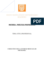 Etica Profesional Tarea 1