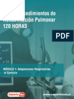 Curso Procedimientos de Rehabilitación Pulmonar 120 HORAS: MÓDULO 1: Adaptaciones Respiratorias Al Ejercicio