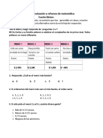 Ejercitación Tipo SIMCE Matemática Eje Números y Operaciones