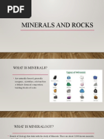 Minerals and Rocks