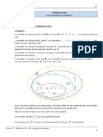 Cours 1 Ensembles de Nombres